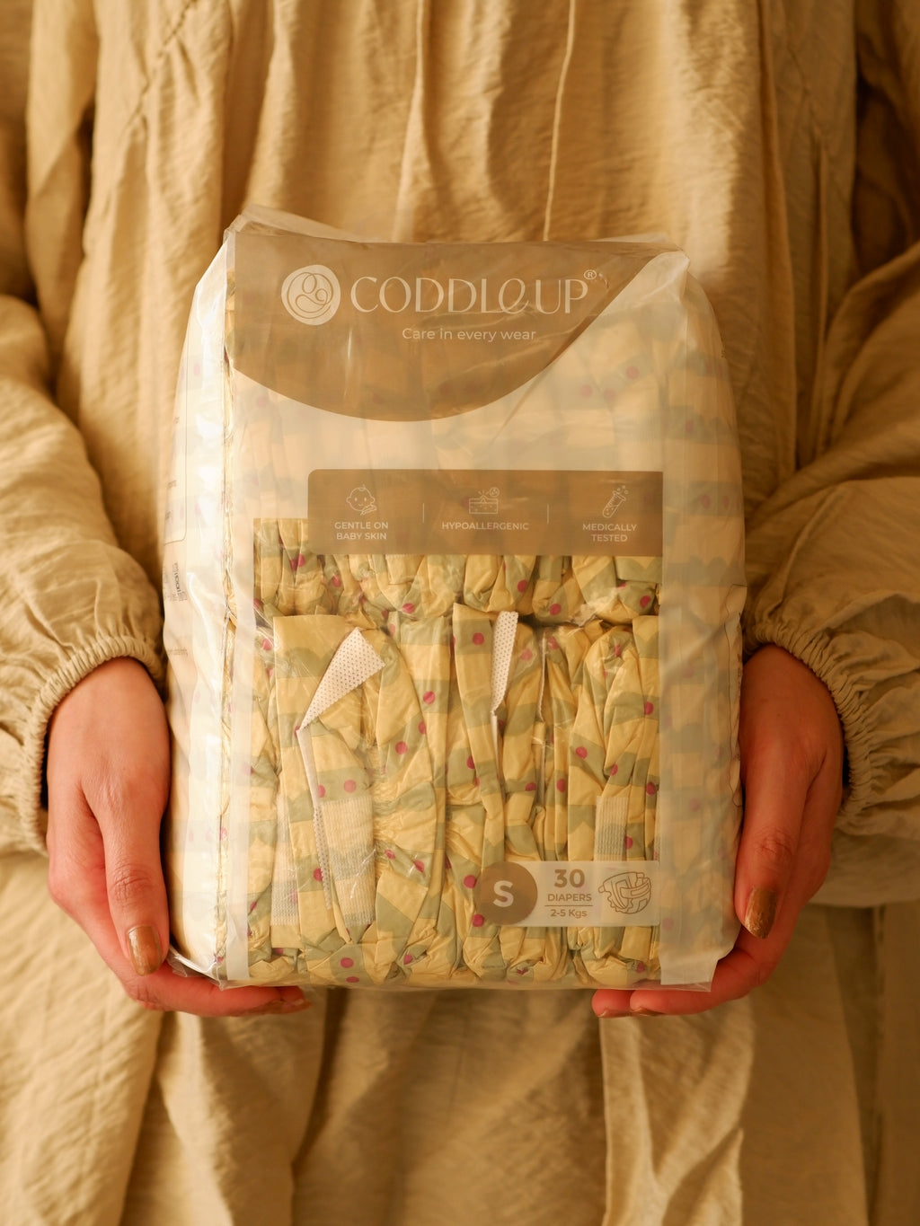Small taped Diaper 2-5kgs. 30/pack