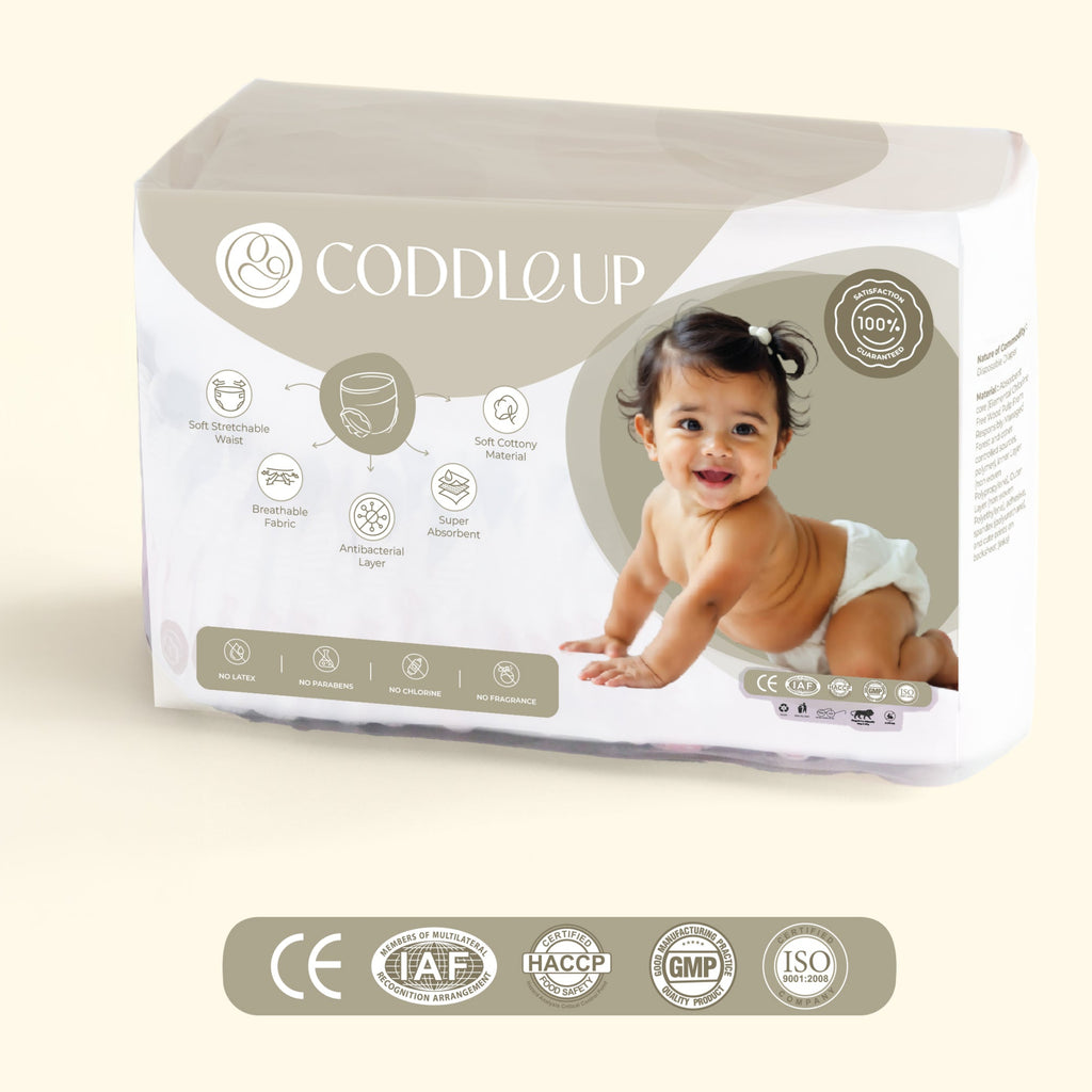 Large pant style Diaper (7-12kgs). 25/pack