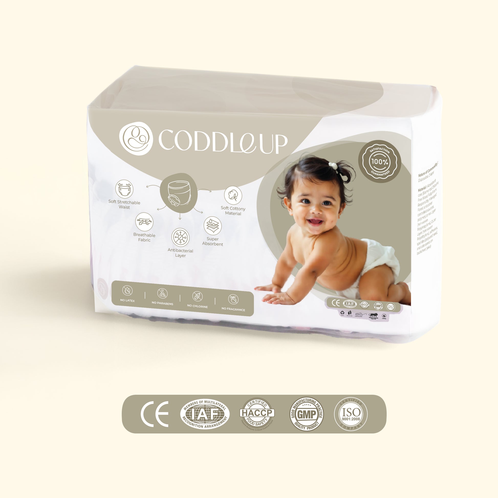 Large pant style Diaper (7-12kgs)